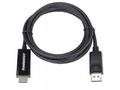 PREMIUMCORD Kabel DisplayPort 1.2 na HDMI 2.0, pro