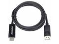 PremiumCord DisplayPort 1.2 na HDMI 2.0 kabel pro 