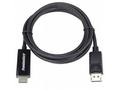 PremiumCord DisplayPort 1.2 na HDMI 2.0 kabel pro 