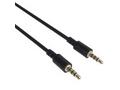 PremiumCord Kabel Jack 3.5mm 4 pinový M, M 1m pro 