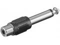 PremiumCord Adaptér 6,3mm Mono plug - 1xCINCH Male
