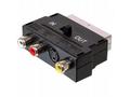 PremiumCord Adapter SCART-3x cinch + S-video s pře