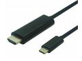 PremiumCord USB-C na HDMI kabel 1,8m rozlišení obr