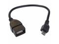 PremiumCord USB redukce kabel USB A, female - Micr