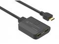 PremiumCord HDMI 2.0 Mini Splitter 1-2 Pigtail 4Kx