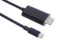 PremiumCord USB-C na HDMI kabel 2m rozlišení 4K*2K