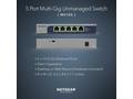 NETGEAR MS105 - Přepínač - neřízený - 5 x 100, 100