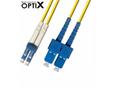OPTIX LC-SC patch cord 09, 125 10m duplex G657A 1,