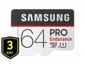Samsung paměťová karta 64GB PRO Endurance micro SD