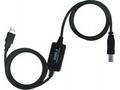 PREMIUMCORD USB 2.0 repeater a propojovací kabel A
