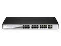 D-Link DGS-1210-24P Smart PoE switch, 24x GbE PoE+