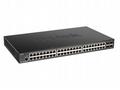 D-Link DGS-1250-52XMP Smart switch 48x Gb PoE+, 4x