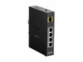 D-Link DIS 100G-5SW - Přepínač - neřízený - 4 x 10