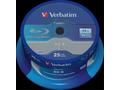 VERBATIM BD-R Blu-Ray SL DataLife 25GB, 6x, 25pack