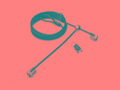 Kensington MicroSaver 2.0 Keyed Twin Laptop Lock -