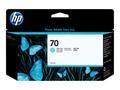 HP Ink Cartridge No. 70, Light Cyan, 130ml