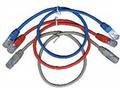 Kabel C-TECH patchcord Cat5e, UTP, šedý, 0,5m