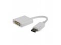 Kabel Gembird red. Displayport na DVI, M, F, bílá