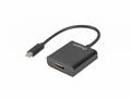 LANBERG USB-C(M) 3.1 na HDMI(F) adaptér kabel 15CM