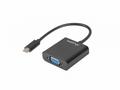 LANBERG USB-C(M) 3.1 na VGA(F) adaptér kabel 15CM 