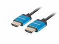 LANBERG HDMI M, M 2.0 kabel 1M 4K černý úzký 