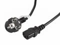 LANBERG CEE 7, 7 na IEC 320 C13 POWER CORD 3M VDE 