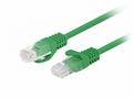 LANBERG Patch kabel CAT.5E UTP 0.25M zelený Fluke 