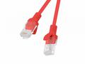 LANBERG Patch kabel CAT.5E UTP 20M červený Fluke P