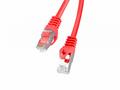 LANBERG Patch kabel CAT.6 FTP 0.25M červený Fluke 