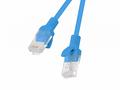 LANBERG Patch kabel CAT.6 UTP 1M modrý Fluke Passe
