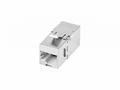 PRŮCHODOVÝ KONEKTOR KEYSTONE RJ45->RJ45 CAT.6 FTP 