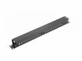 LANBERG 19" CABLE MANAGEMENT PANEL TYPE A 1U BLACK