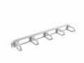 LANBERG 19" CABLE MANAGEMENT PANEL 5 RINGS - TYPE 
