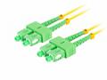LANBERG optický patch cord SM SC, APC-SC, APC dupl