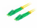 LANBERG optický patch cord SM LC, APC-LC, APC dupl