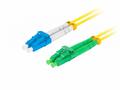 LANBERG optický patch cord SM LC, APC-LC, UPC dupl