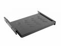 LANBERG 19"19" SLIDING SHELF 1U, 465X347MM MAX LOA