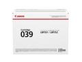 Canon Cartridge 039, Black, 11000str.
