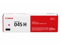 Canon originální toner CRG-045H M, purpurová, 2200