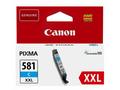 Canon inkoustová náplň CLI-581XXL, azurová, 11,7 m