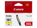 Canon inkoustová náplň CLI-581XXL, žlutá, 11,7 ml