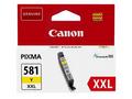 Canon inkoustová náplň CLI-581XXL, žlutá, 11,7 ml