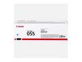 Canon originální toner CRG-055C (azurový, 2100str.