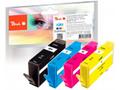 PEACH kompatibilní cartridge HP No.364, new chip, 