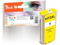 PEACH kompatibilní cartridge HP No. 72 (XL), žlutá