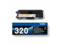 Brother TN-320BK, toner černý, 2 500 str.