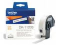 Brother - DK-11203 (papírové, databáze-300ks) 17x8