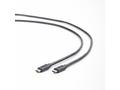 Gembird kábel nabíjací USB-C (M) na USB-C (M), 1 m
