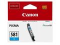Canon CARTRIDGE CLI-581 azurová pro PIXMA TS615x, 