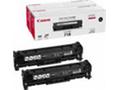 Canon toner CRG-718BK, černy - 2 pack